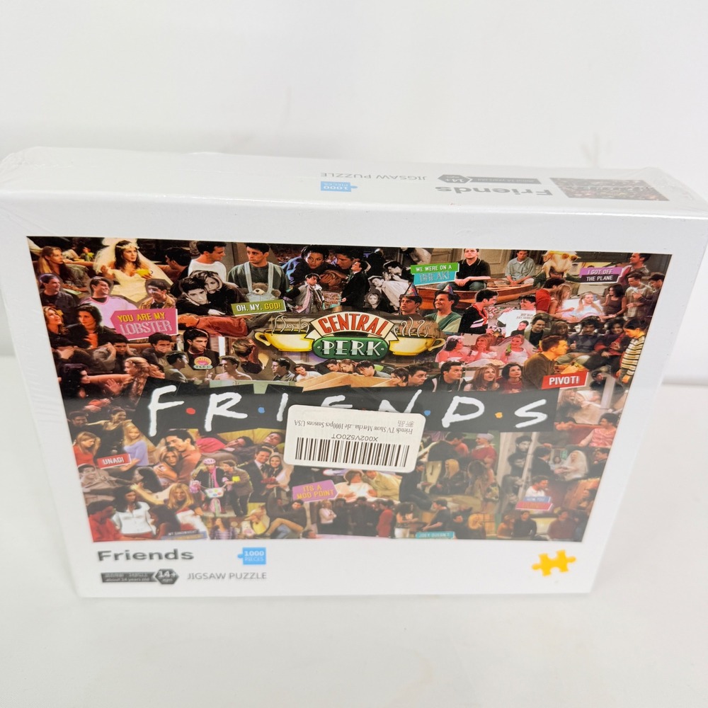 Friends TV Show Collage 1000 Piece Jigsaw Puzzle Central Perk New Sealed